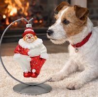 farverig klovn juledekoration